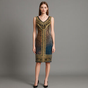 Forever 21 Leopard Print Dress Medium